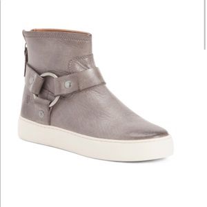 Women’s Frye Lena Harness Grey Bootie Sneaker NWB